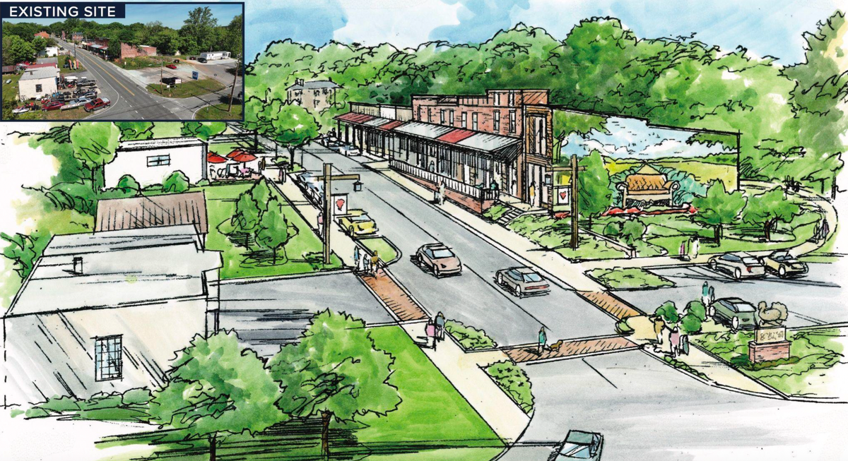 Milton Presents Streetscape Master Plan at Public Hearing